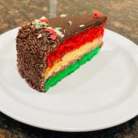 Italian Rainbow Cake  · Italian Rainbow Cake
