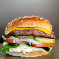 Angus Beef · 1/3 lb. Angus Beef Patty, styled with our Classic toppings including our signature house sau...