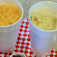 Quart of Vegetable · Includes roll or cornbread.
