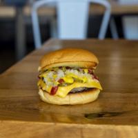 The Classic · richard's grassfed beef, american cheese, sonoma brinery pickles, sir kensington ketchup, ye...