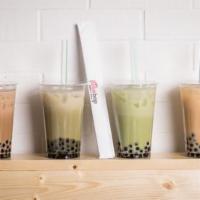 Blended Classic Bubble Tea · Like a Delicious flavored Asian Coffee with large fun colored straws for the Tapioca Pearls!...