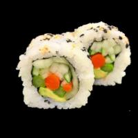 Vegetable Roll · Japanese pickle, avocado, cucumber and asparagus inside.