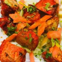 3. Chicken Tikka · Marinated in ginger, garlic, yogurt and spices.