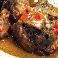Smothered Oxtails · Smothered beef oxtails.