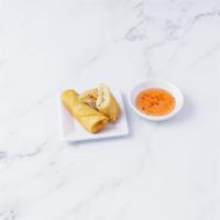 Thai Spring Rolls · 2 rolls. Hot and spicy.