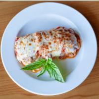 Homemade Lasagna · Our homemade lasagna is made with traditional ground beef, ricotta and mozzarella cheese. It...