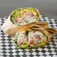 Caesar Wrap · Romaine lettuce, Asiago cheese and Caesar dressing wrapped in a southwest chipotle tortilla....