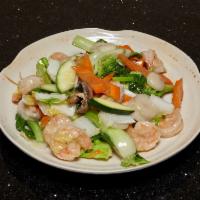 Mixed Vegetable with Shrimp · 