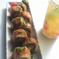 Fried Sushi Roll with Drinks · Call in to Pick up orders: 1 sushi + 1 drink required, Grubhub orders: 1 sushi + 2 drinks re...