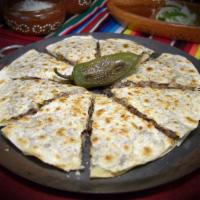 Flour Quesadilla 'Pizza Style