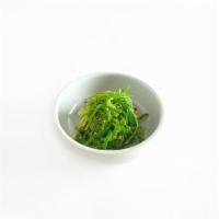 Seaweed Salad (V) · with sanbaizu vinaigrette