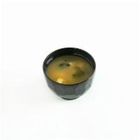Nameko Miso Soup · Nameko mushroom, scallions
