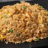 Fried Rice · Your choice of chicken, pork, BBQ pork, vegetables ＆ shrimp.