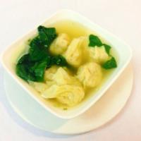 Wonton Soup · Fresh shrimp and pork wrapped in thin wonton skin and served in a chicken broth. A popular H...