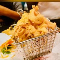 Fried Calamari · Fried light and crispy served with Thai sweet and sauce.