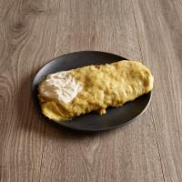 Burrito Loco · You' ll be crazy about this burrito, flour tortilla filled with rice, refried beans and your...
