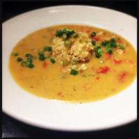 Bowl Crawfish Etouffee · A New Orleans classic. Seasoned in a creamy roux over white rice.