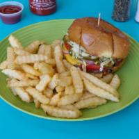 Everyday Special · 1/4 lb. cheeseburger, fries and soda.