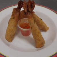 Thai Crispy Shrimp Roll · 4 pieces.