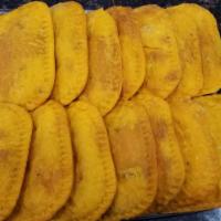 Jamaican Beef Patty · Well-spiced Jamaican beef patty