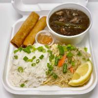 Dinuguan Plate  · An authentic  Filipino cuisine. Dinuguan is a Filipino savory stew made  of pork  meat and p...