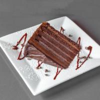 chocolate cake · 
