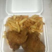 3 Piece Fried Whiting Fish Platter · Served with french fries, tartar or cocktail sauce.
