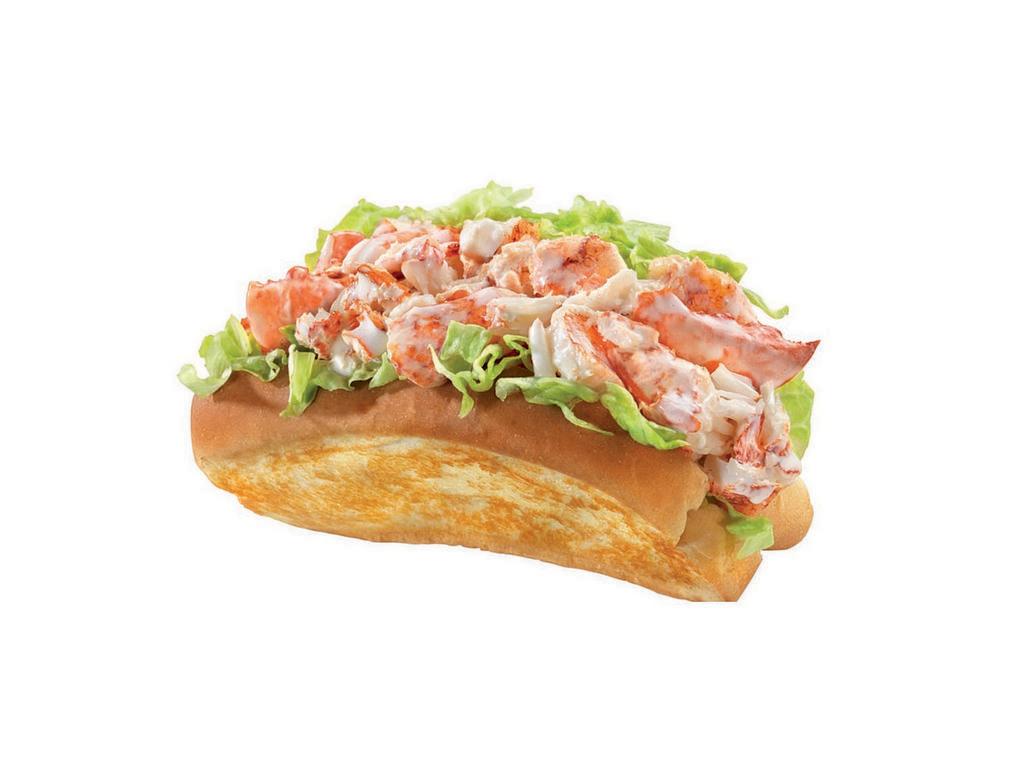Lobster Roll · A New England Classic. Our 100% Real Lobster lightly tossed with Mayo on a bed of crisp Lettuce. Served on a grilled hot dog roll.