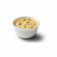 Broccoli Cheddar · Generous pieces of broccoli, creamy sharp cheddar, and a touch of spice