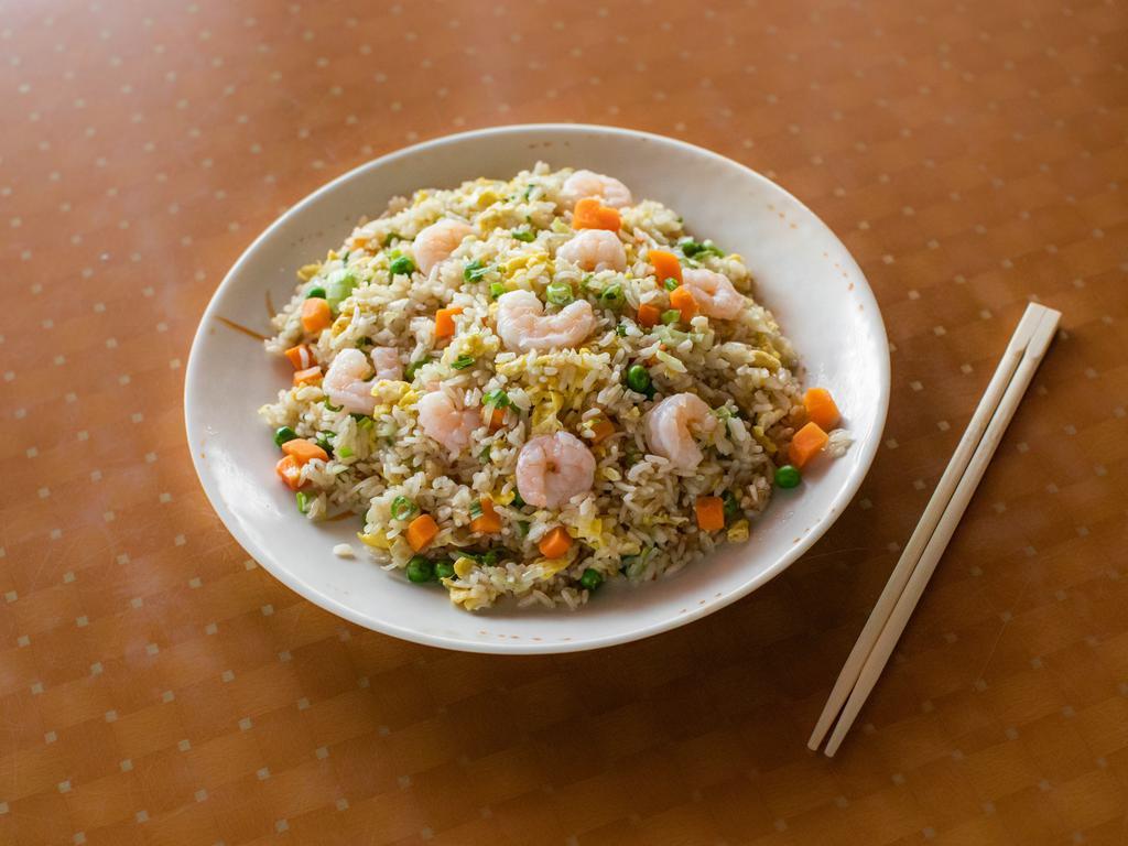 Shrimp Fried Rice · Stir fried rice 