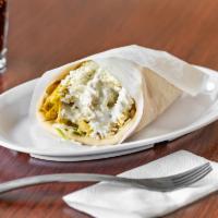 Chicken Gyro Wrap · Grilled chicken breast marinated in a special seasoning blend with feta.