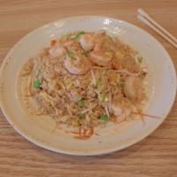 Traditional Fried Rice · Classic soy sauce based fried rice. Made with white or brown rice, egg, peas, carrots, bean ...