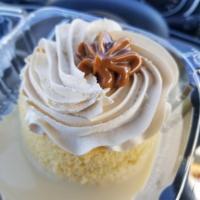 Tres Leches · This light and fluffy tres leches cake recipe uses four types of milk and is topped with whi...
