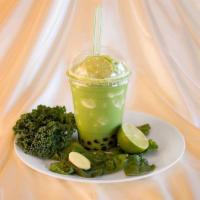 Special Green Smoothie · Organic spinach, kale, and lemon. Organic.