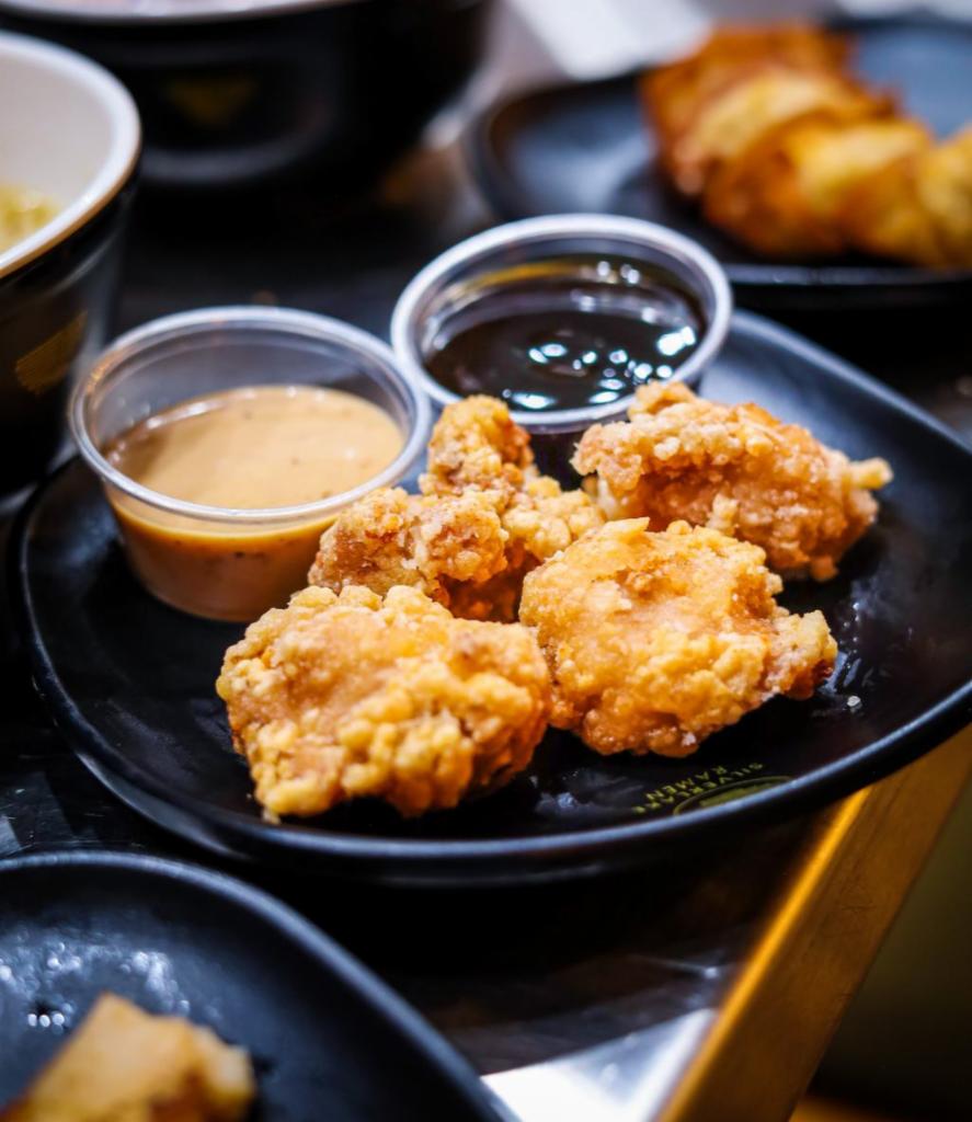 Kid's Karaage Appetizer · 4pcs of our popular Chicken Karaage with the choice of dipping sauce.