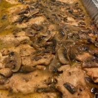 Chicken Marsala · Sauteed with fresh mushrooms and imported marsala wine.