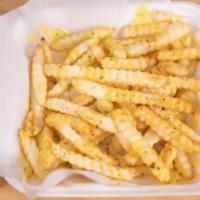House Fries · An Order of our delicious crinkle cut house fries 