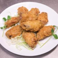 5. Salt and Pepper Chicken Wings · Spicy with onions, 12 pieces