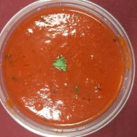Tomato Soup · Veggie fresh tomatoes and ginger.