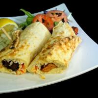 Chicken Kubideh Wrap · 