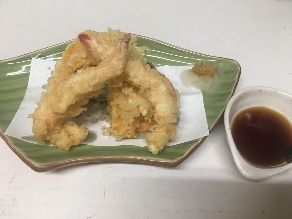 Tempura Appetizer · Shrimp and vegetable tempura.