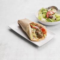 Gyro Sandwich Lunch Special · Served with small mediterranean salad.
