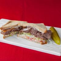 Roast Beef Sandwich · Your choice of bread and toppings. 