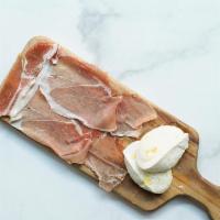 Prosciutto and Mozzarella · Prosciutto San Daniele 24-Month Aged, Housemade Mozzarella
