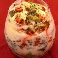 Falooda · Dessert disguised as a drink, consists of silky vermicelli noodles with vanilla ice cream, s...