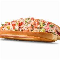 Chilled Lobster Roll Sandwich · Chilled Maine lobster, fresh herbs, lemon, mayonnaise and celery, toasted New England style ...
