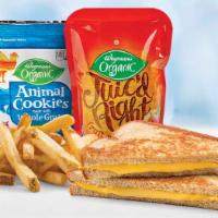 Kids Grilled Cheese · Kids grilled cheese (cal. 450) Choice of side and small drink.