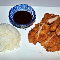 Tonkatsu (Plate) · Breaded and deep fried pork cutlet