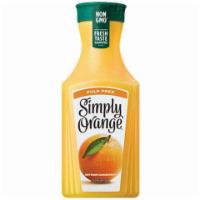 Simply Orange Juice 52oz · A delicious orange juice free from water or preservtives and not from concentrate.