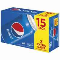 Pepsi 15 Pack 12oz Can · Pepsi-the bold, refreshing, robust cola